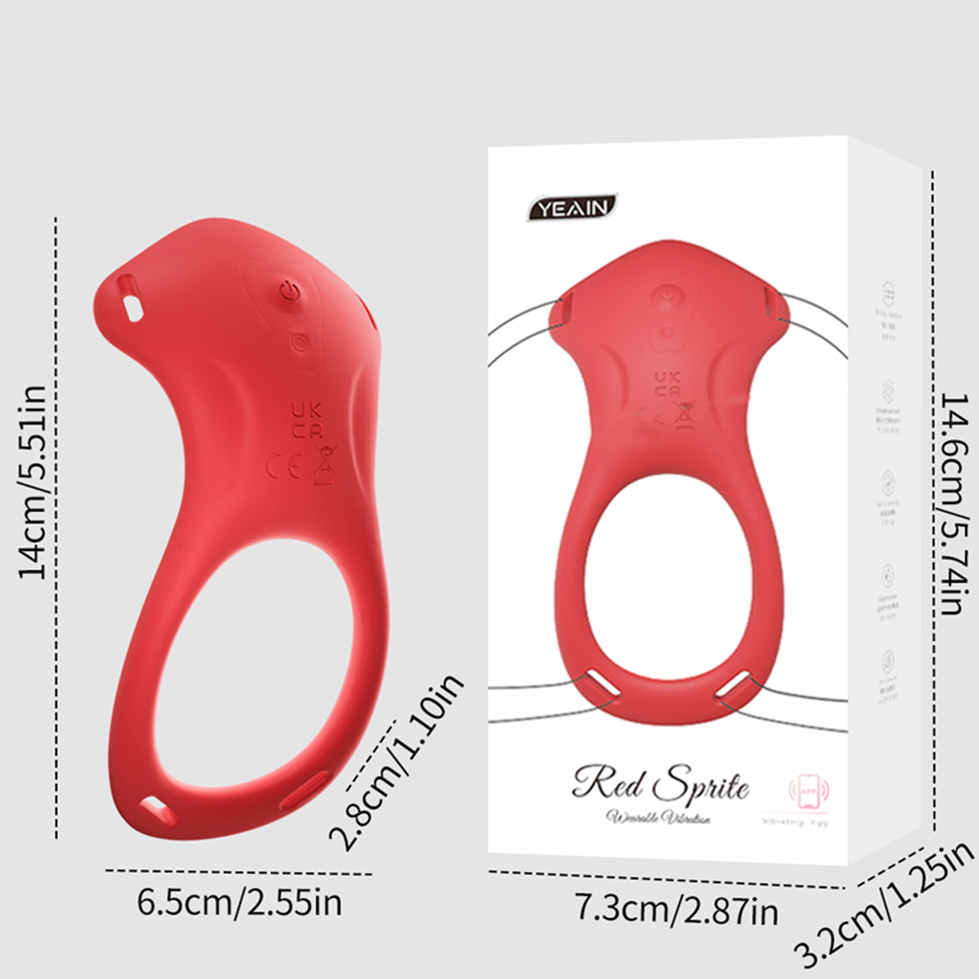 Vibrador APP - Red Sprite - imagen 2 | L&H Trading
