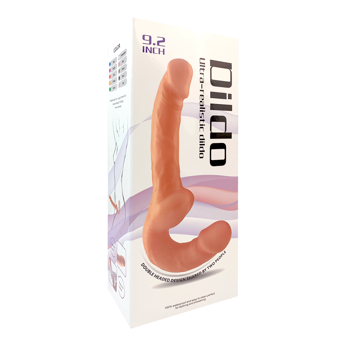 Dildo Realista - Doble cabeza - 23,5 CM