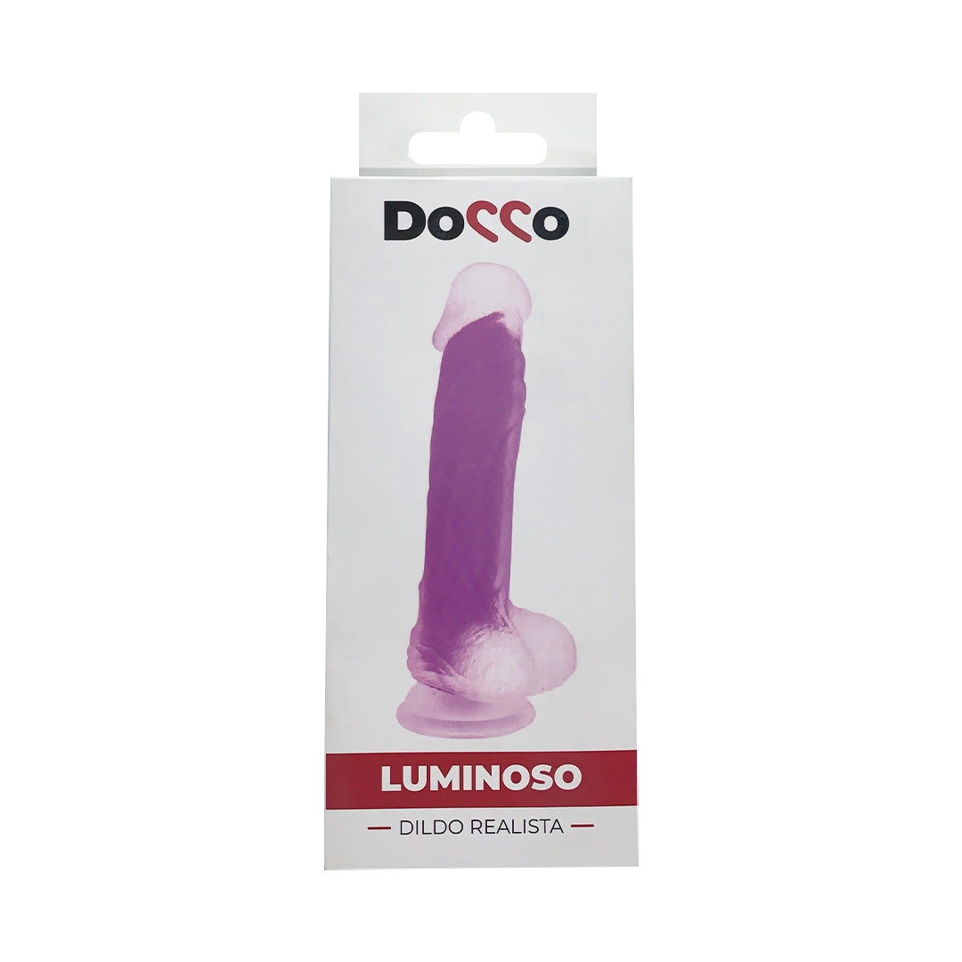Dildo Realista - Luminoso - 19,8 CM