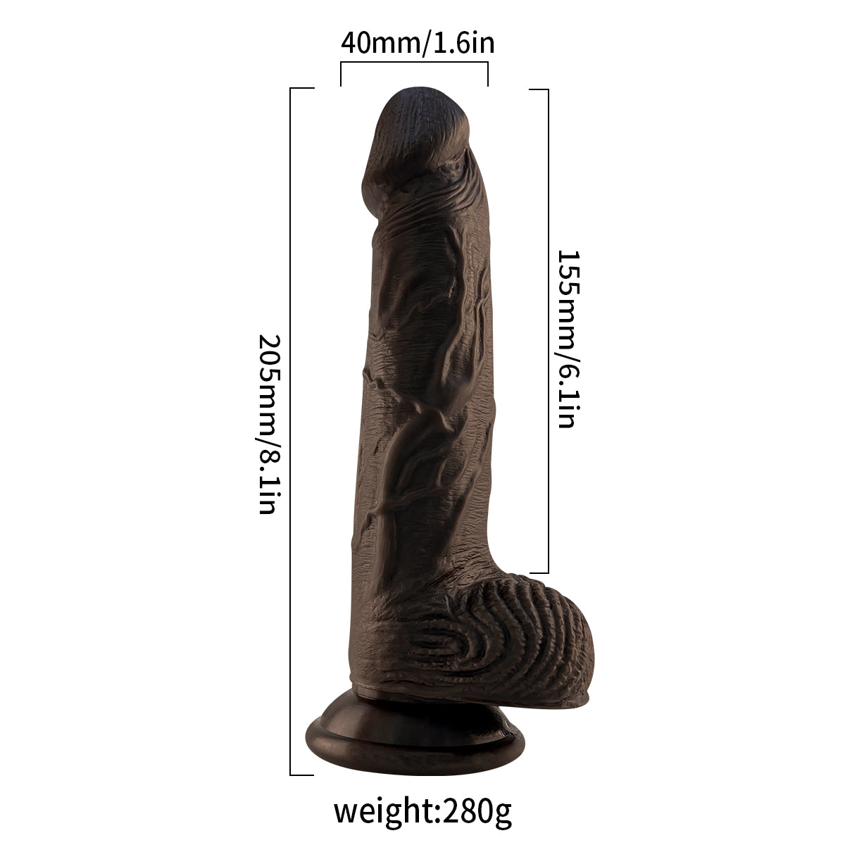 Dildo realista - Ultra Suave - Mediano