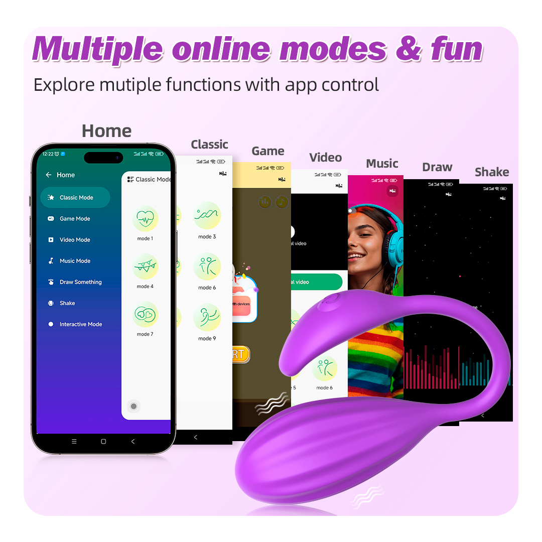 Huevo vibrador APP - Kari