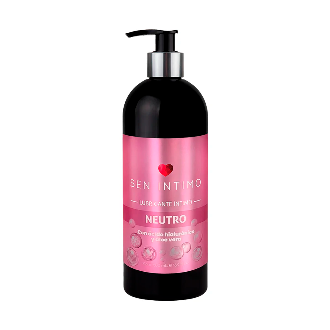 Lubricante Neutro con Ácido Hialurónico y Aloé x 500 ml