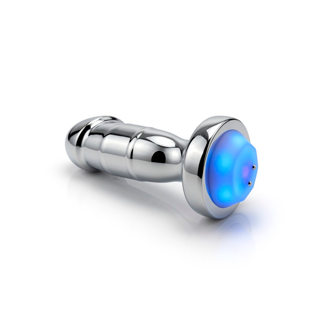 Plug anal vibrador - Dildo Led