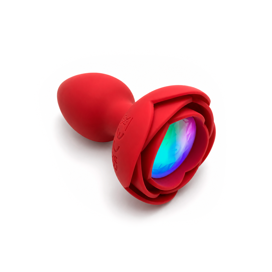 Plug anal vibrador - Rosa