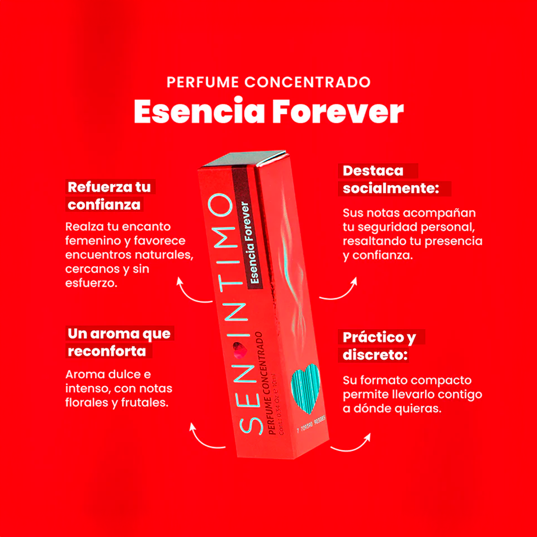 Pheromone Infused Parfum Forever x 10 Ml Sen Intimo