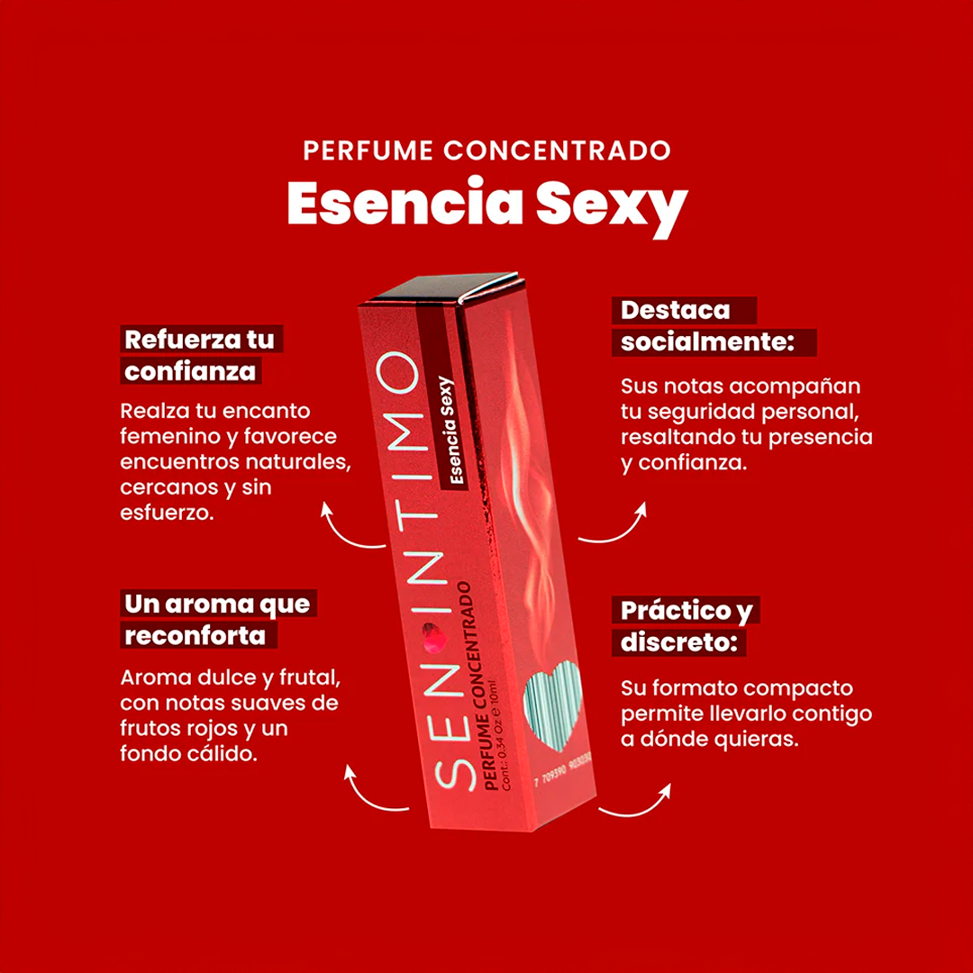 Pheromone Infused Parfum Sexy x 10 Ml Sen Intimo