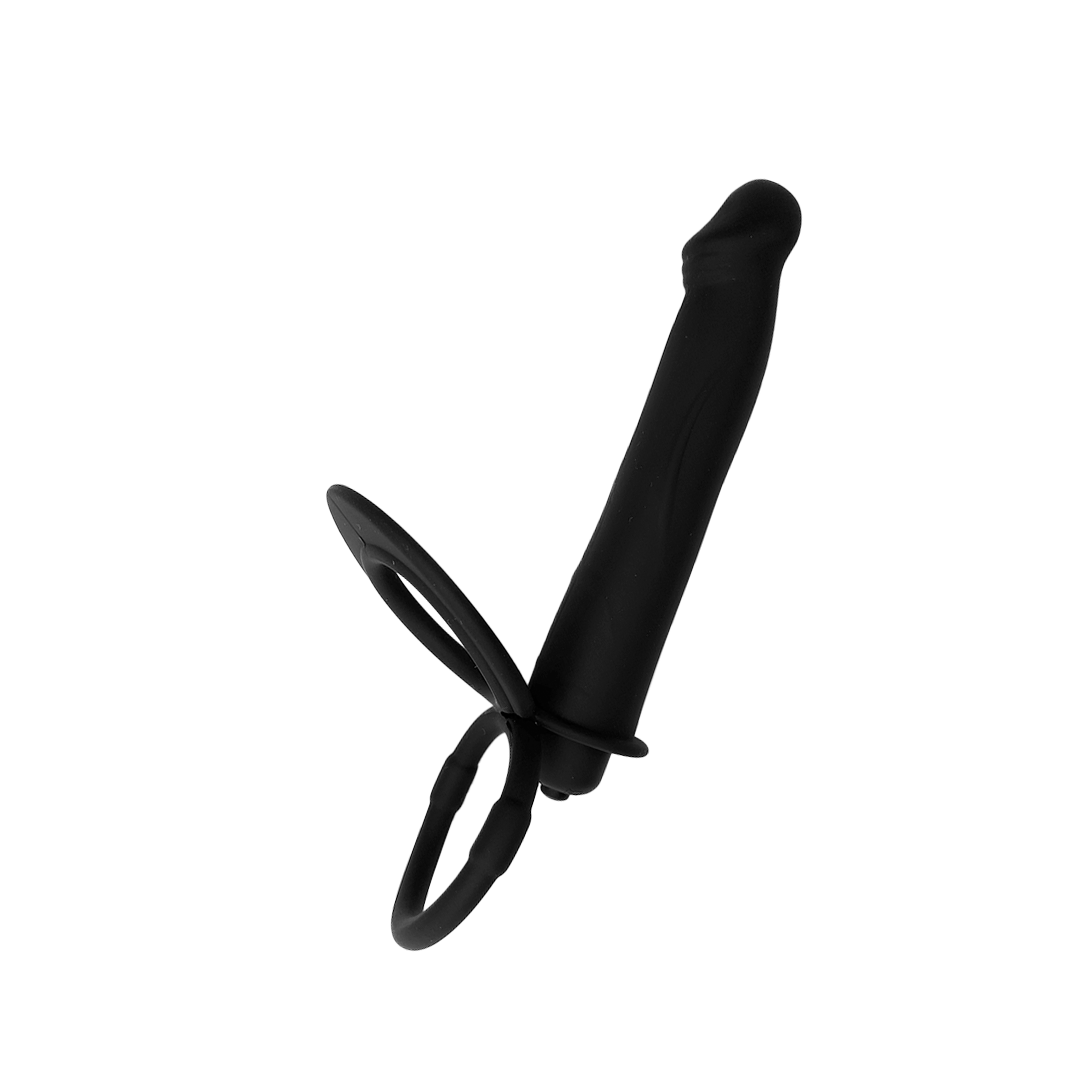 Vibrador anillo para doble penetración