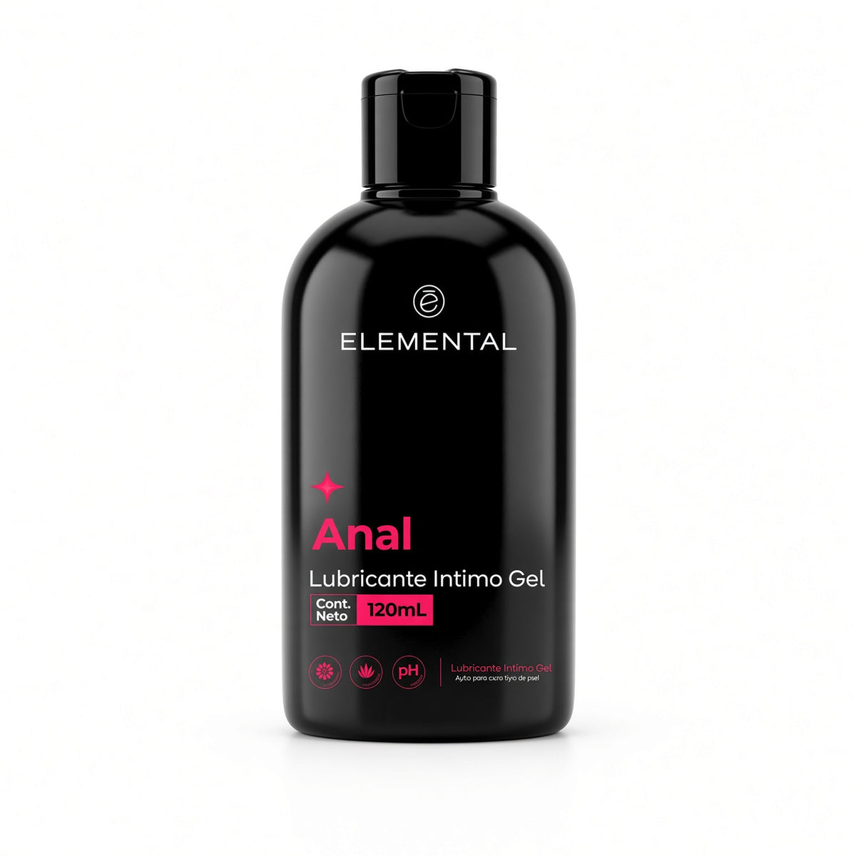 Lubricante Anal - Elemental - 80mL - 120mL - 250mL - 500mL - 1000mL