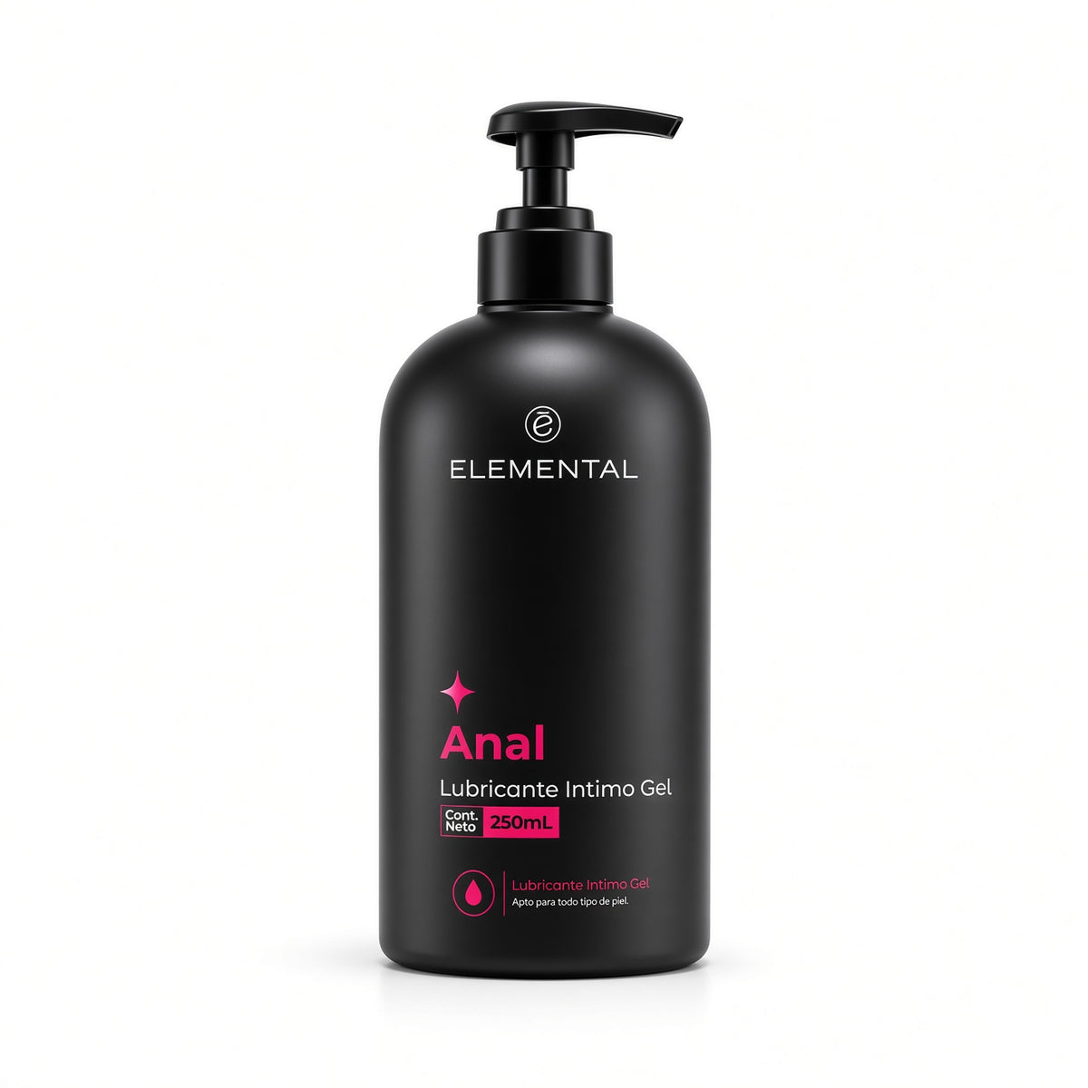 Lubricante Anal - Elemental - 80mL - 120mL - 250mL - 500mL - 1000mL