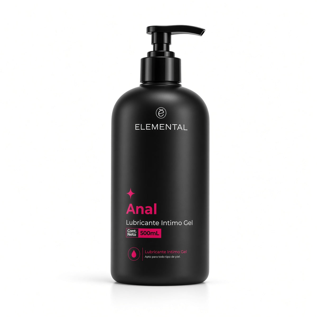 Lubricante Anal - Elemental - 80mL - 120mL - 250mL - 500mL - 1000mL